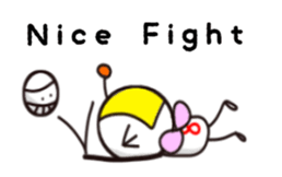 Volleyball Bee sticker #14159522