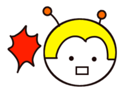 Volleyball Bee sticker #14159535