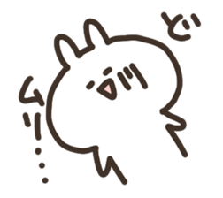 mikawa no usagi sticker #14159673