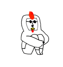 CHICKEN OF ABURAYAMA sticker #14159705