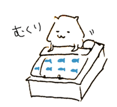 Japanese cat stickers sticker #14160437