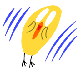 Peep chick sticker #14160525