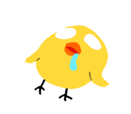 Peep chick sticker #14160531