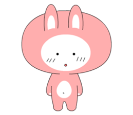 Kiwi Rabbit sticker #14160914