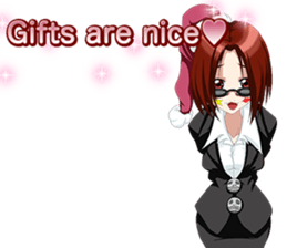 Panky Christmas ~ Silent Night ~English sticker #14161776