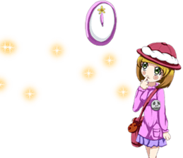 Panky Christmas ~ Silent Night ~English sticker #14161779