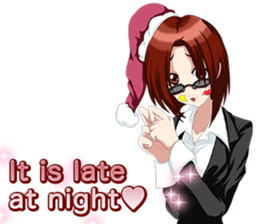 Panky Christmas ~ Silent Night ~English sticker #14161780