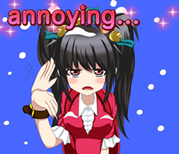 Panky Christmas ~ Silent Night ~English sticker #14161782