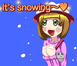 Panky Christmas ~ Silent Night ~English sticker #14161783