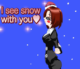 Panky Christmas ~ Silent Night ~English sticker #14161784