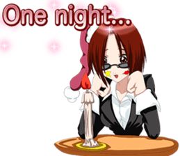 Panky Christmas ~ Silent Night ~English sticker #14161788