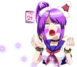 Panky Christmas ~ Silent Night ~English sticker #14161789