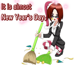 Panky Christmas ~ Silent Night ~English sticker #14161804