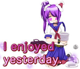 Panky Christmas ~ Silent Night ~English sticker #14161805