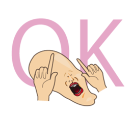 Happiness of the "knob cat", "Michiko"4 sticker #14162061