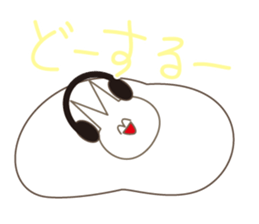 Happiness of the "knob cat", "Michiko"4 sticker #14162063