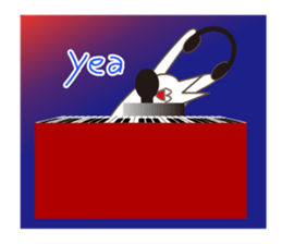 Happiness of the "knob cat", "Michiko"4 sticker #14162081