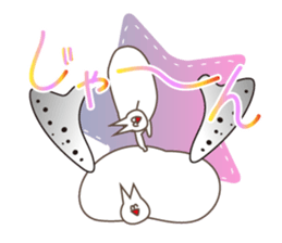 Happiness of the "knob cat", "Michiko"4 sticker #14162083