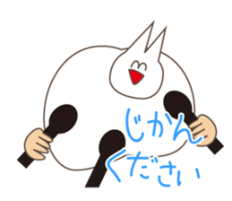 Happiness of the "knob cat", "Michiko"4 sticker #14162086