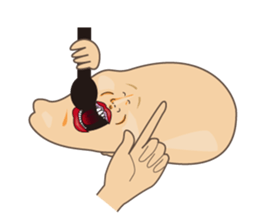 Happiness of the "knob cat", "Michiko"4 sticker #14162092