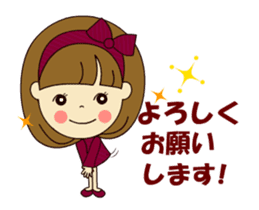 Cute daily life to change sticker #14162228