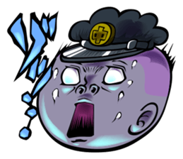 Face junior high student Yamada 3 sticker #14162347