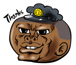 Face junior high student Yamada 3 sticker #14162350