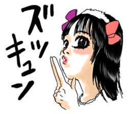 emotional makeup sticker #14162438