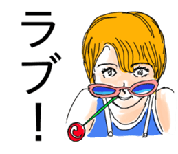 emotional makeup sticker #14162442