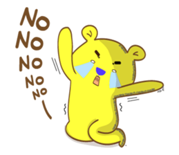 Blue nose bear sticker #14162709