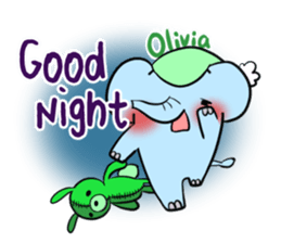 Olivia's exclusive sticker sticker #14163095