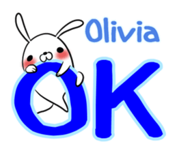 Olivia's exclusive sticker sticker #14163100