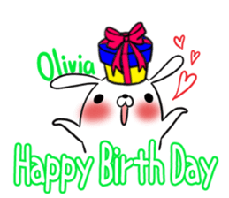 Olivia's exclusive sticker sticker #14163102