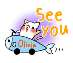 Olivia's exclusive sticker sticker #14163103