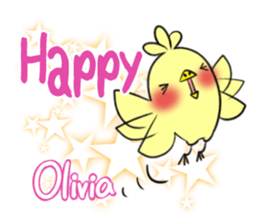 Olivia's exclusive sticker sticker #14163112