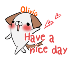 Olivia's exclusive sticker sticker #14163113