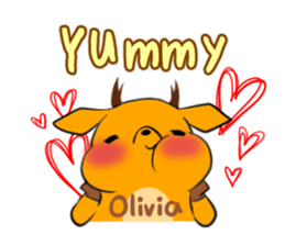 Olivia's exclusive sticker sticker #14163115