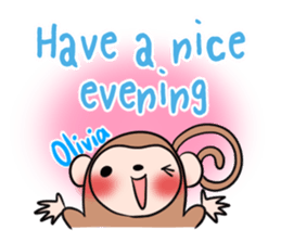 Olivia's exclusive sticker sticker #14163119