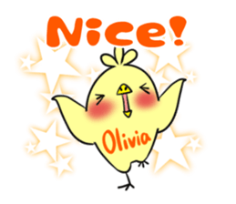 Olivia's exclusive sticker sticker #14163122