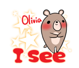 Olivia's exclusive sticker sticker #14163124