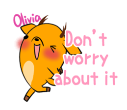 Olivia's exclusive sticker sticker #14163128