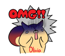 Olivia's exclusive sticker sticker #14163130