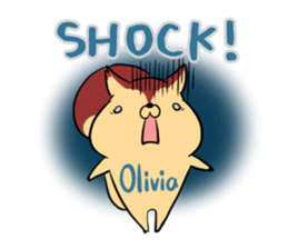 Olivia's exclusive sticker sticker #14163133