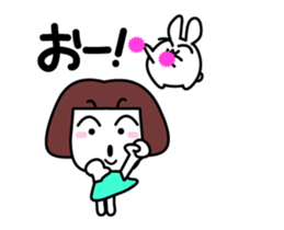 Momoko Age arround 30. animated sticker #14163291