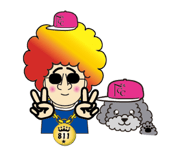 Sticker for the dog and work with me sticker #14163660