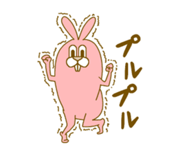 Medium mammal pink11 sticker #14163897