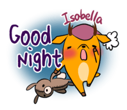 Isabella's exclusive sticker sticker #14163991
