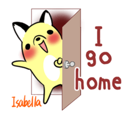 Isabella's exclusive sticker sticker #14163995