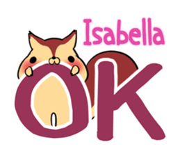 Isabella's exclusive sticker sticker #14163996