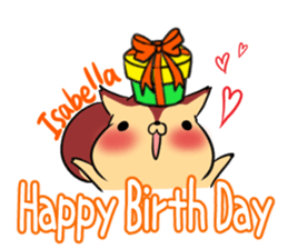 Isabella's exclusive sticker sticker #14163998